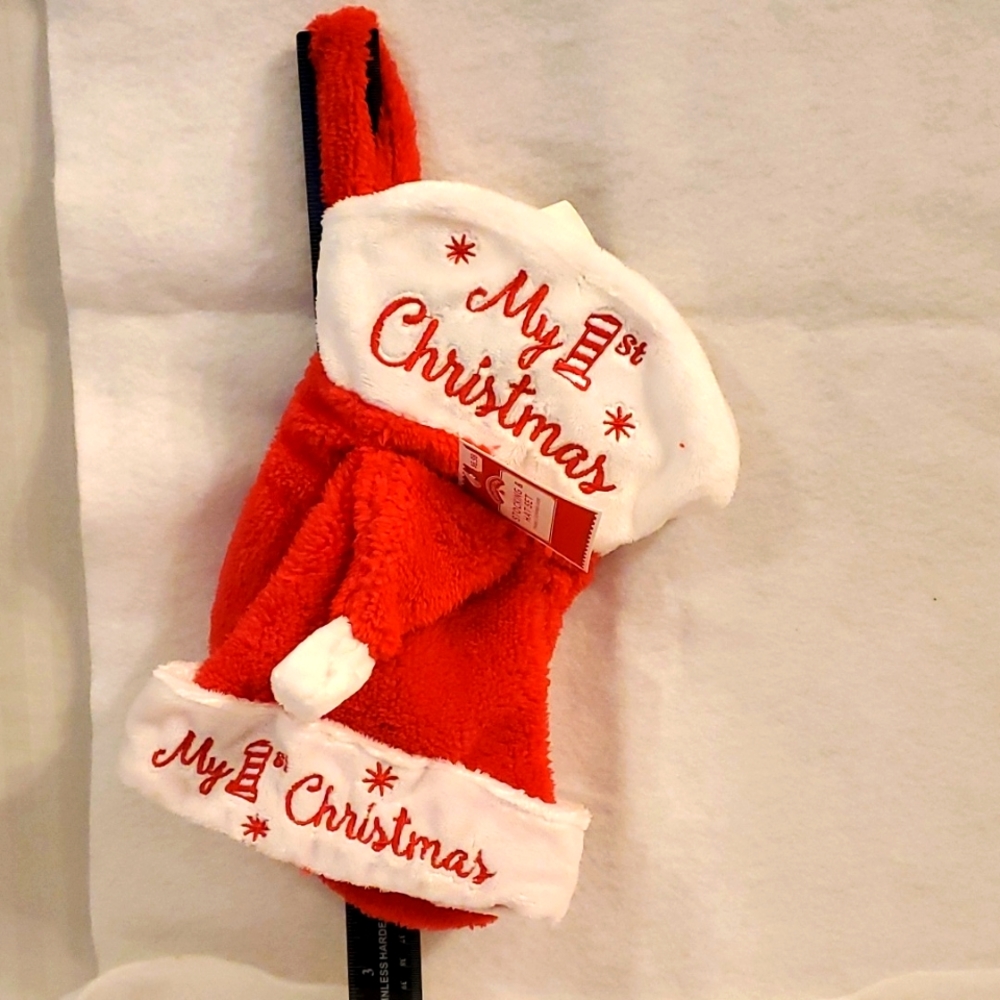My First 1st Christmas Stocking & Santa Hat